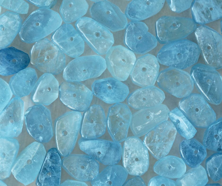crystal healing aquamarine
